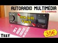 Test un autoradio 1din multimdia pour 35 phyee mp53006