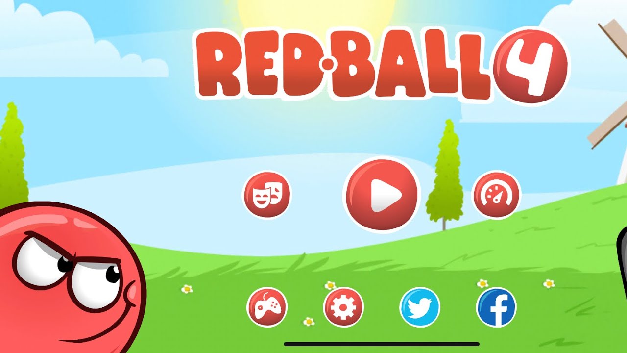 All red ball 4 characters - YouTube