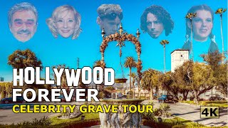 Hollywood Forever Cemetery POV Walking tour 🎧 Binaural『4K』