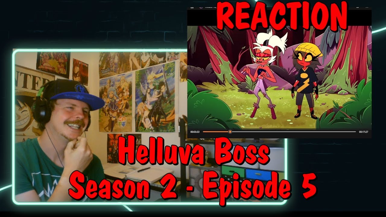HELLUVA BOSS - UNHAPPY CAMPERS // S2: Episode 5 REACTION - YouTube