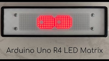 Arduino Uno R4 LED Matrix Assembly