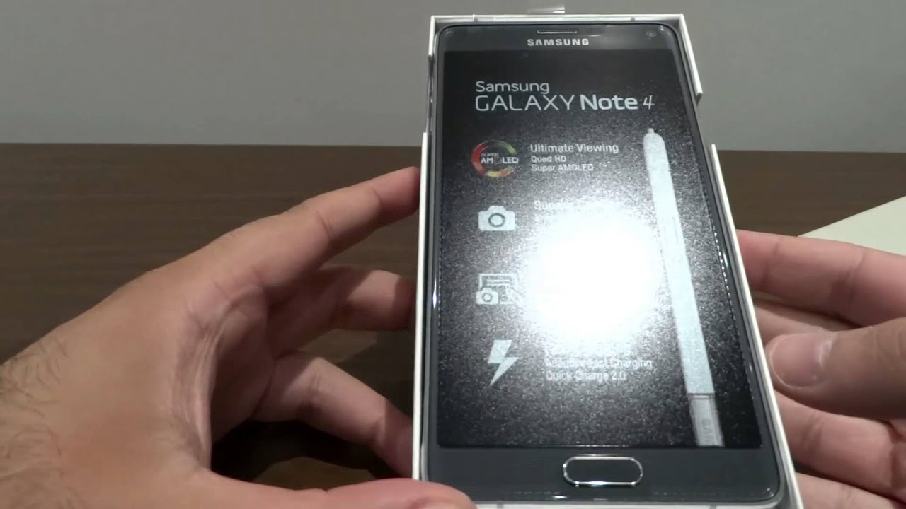 Samsung Galaxy Note 4 Unboxing with Flip Wallet Cover Case