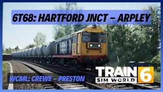 TSW6 | 6T68: Hartford Jnct - Arpley | BR Railfreight Class 20/0 | WCML: Crewe - Preston | AWS