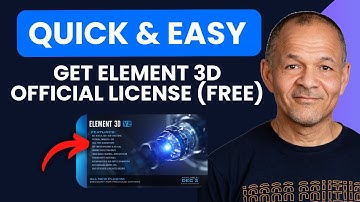 How to Get Element 3D from Video Copilot with Official License (2025 Update)