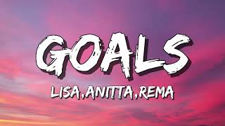 Anitta, LISA, Rema, FIFA Sound - Goals (Lyrics) (FIFA World Cup 2026)