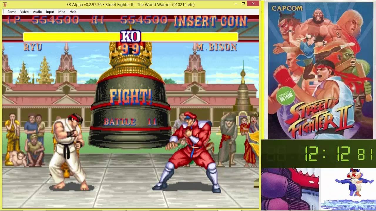 Street Fighter :THE WW (ARCADE RYU ) speedrun in 12:58  BP!