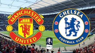 ... the first semi final of fa cup takes place as man united battle
chelsea! live
