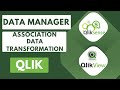 Add Data and Transform Using Data Manager in Qliksense #qlikcloud #qliksaas #dataintellinalytics