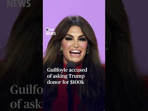 Guilfoyle accused of asking Trump donor for $100k