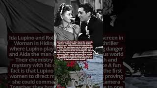 Ida Lupino and Robert Alda Drama and Elegance in Hollywood’s Golden Era #facts #hollywood  #vintage