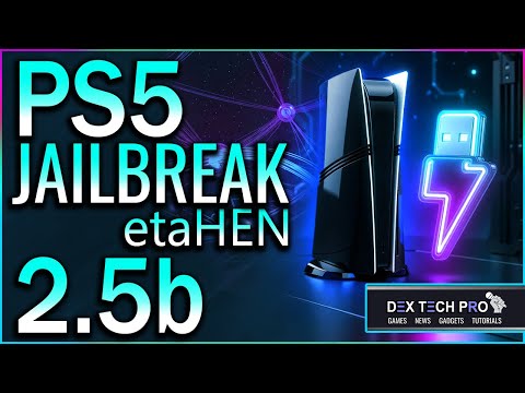 Install EtaHEN 2 5b On PS5 Manual Automatic No Discs No Drives No Internet 