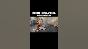 Intelligent Spraying System Installation Showcase#spray #paintingrobots