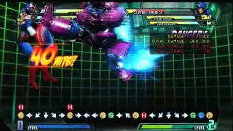 MvC3 - Dante/Sentinel DHC Glitch (less practical version)