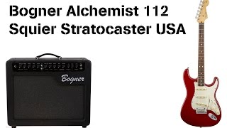 Bogner Alchemist Demo - Squier Stratocaster USA (mic)