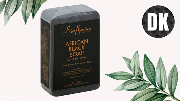 Is shea moisture african black soap good for your face