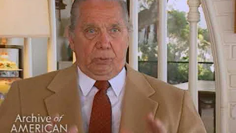 John Conte on competing with Bob Hope to become a ...