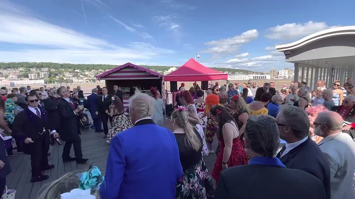 Strolling on the pier to Runaround Sue at Weston-S...