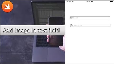 How to add image in TextField in IOS || Swift Tutorial