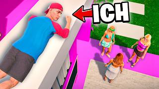 Ich SCHLEICHE mich auf NUR MÄDCHEN INSEL in GTA 5!