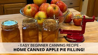 How To Can Apple Pie Filling - easy beginner recipe!