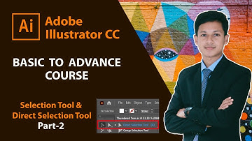 Adobe Illustrator Bangla Tutorial - Selection Tools - Direct Selection Tool - Part 2