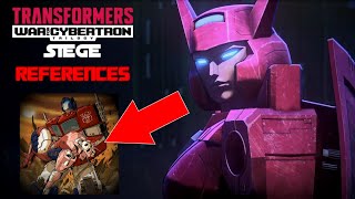 All TRANSFORMERS REFERENCES In War for Cybertron: SIEGE