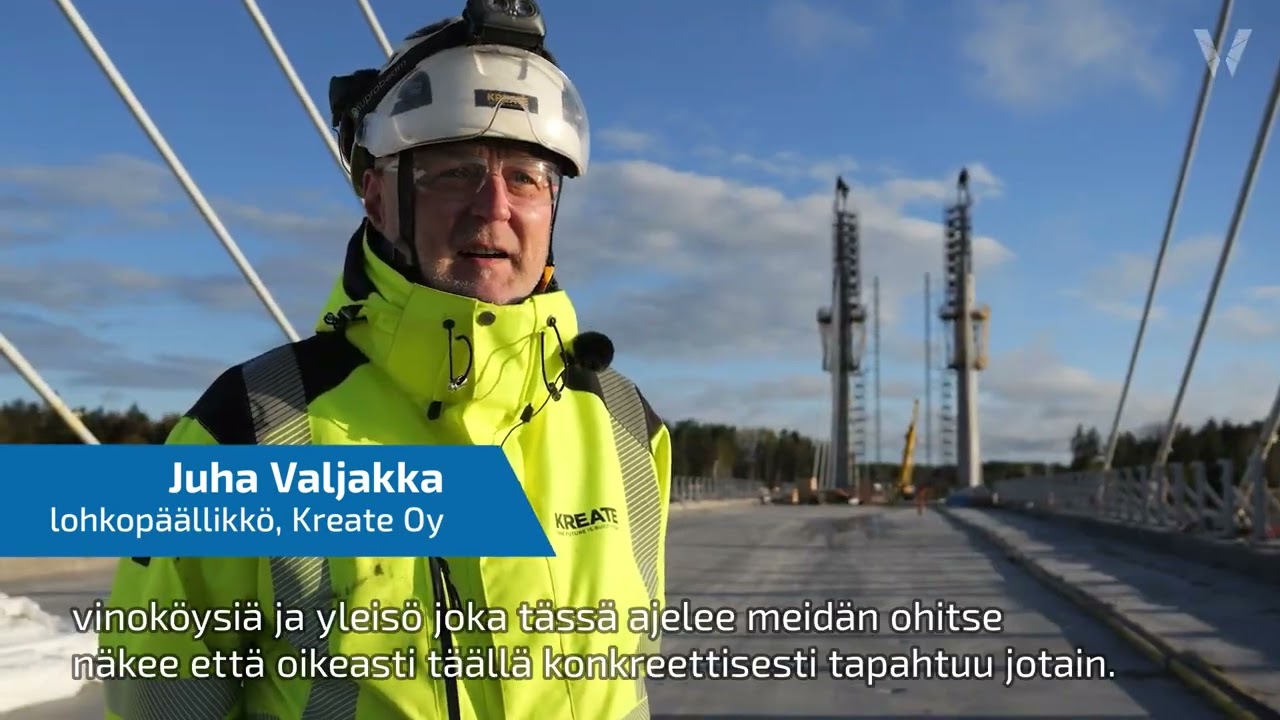 Infrabyggande som bäst / Infrarakentamista parhaimmillaan