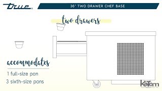 True 36' Chef Base (598-TRCB36)