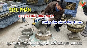 Khuôn chậu cây cảnh mini giá rẻ | Khuôn Tổng Hợp