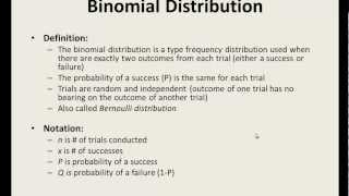 Excel Statistics 11 - Binomial Distribution (BINOM.DIST Function)