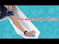 Pour Water down a String | STEM Activity