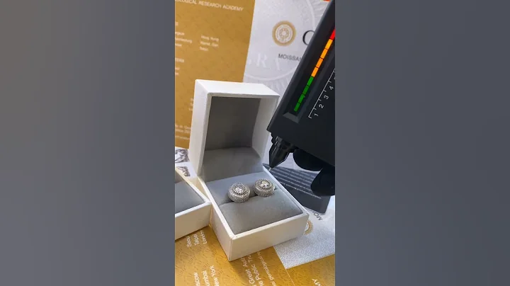 Is $100 Moissanite Earring a STEAL Compared to Diamond?