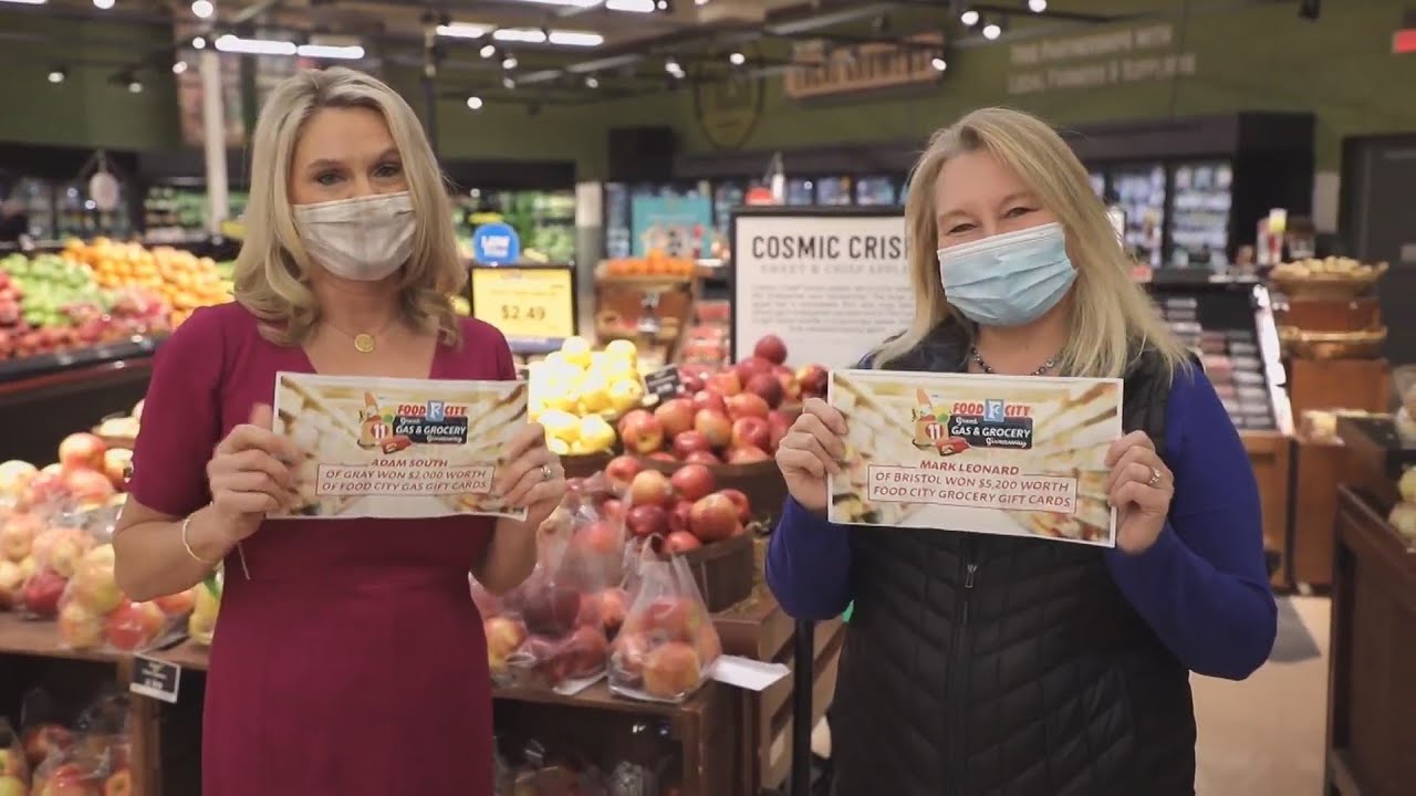 Food City Announces Winner Of The Grocery Giveaway - Youtube