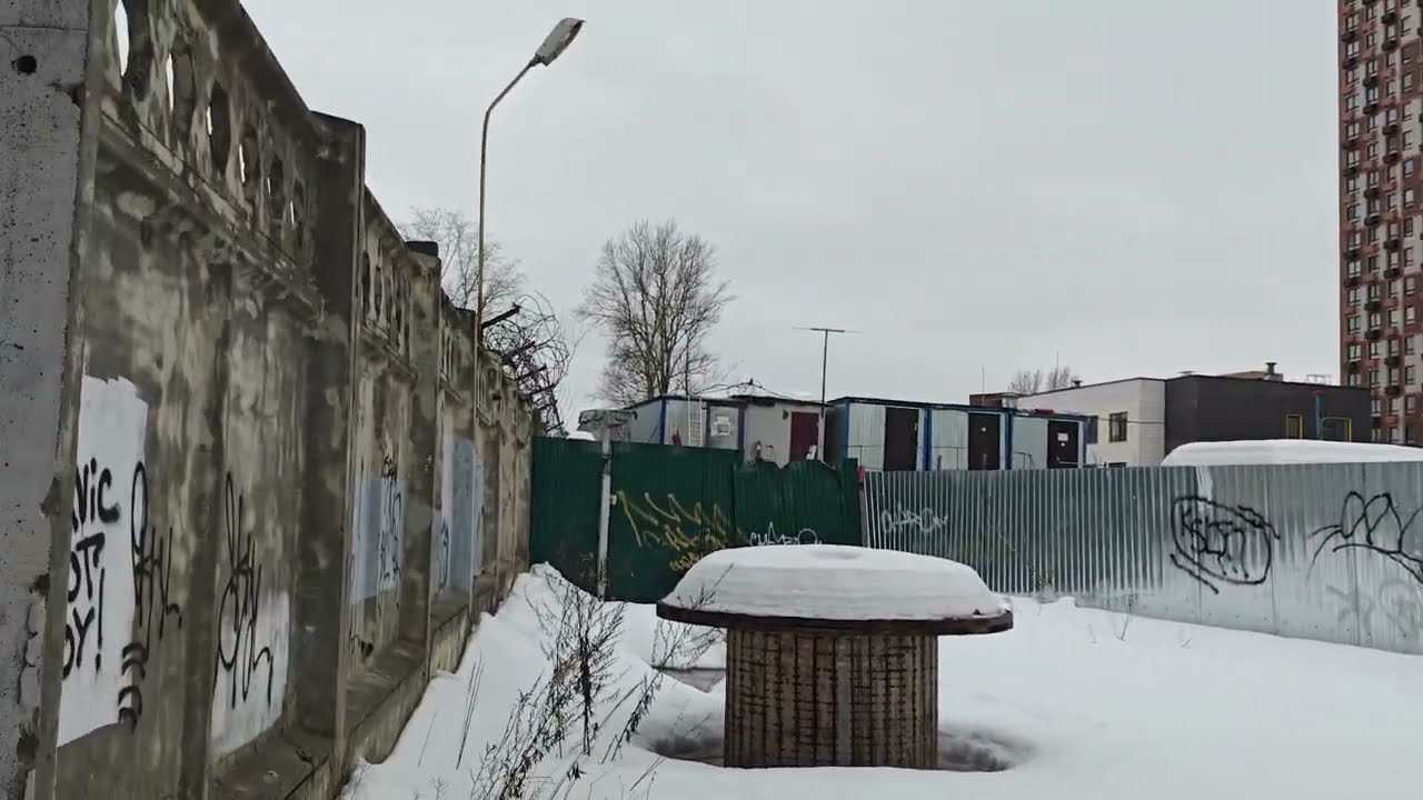 Остатки ЖД к бывшей промзоне № 36 «Красный Строитель»