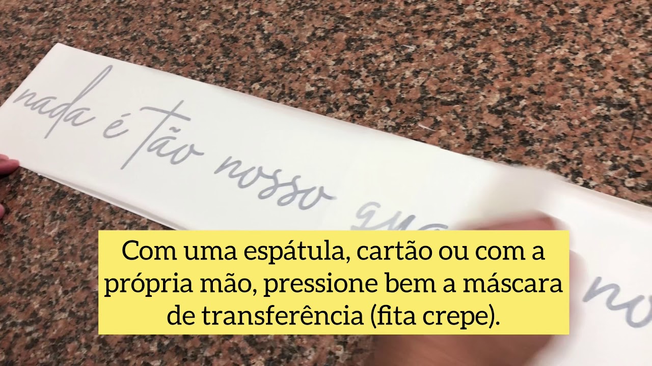 Adesivo Decorativo Lettering Salmo O Senhor É Meu Pastor