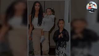 🌈Kim Kardashian : cette adorable photo de ses filles North et Chicago
