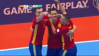 Spain v Kazakhstan | FIFA Futsal World Cup 2016 | Match Highlights