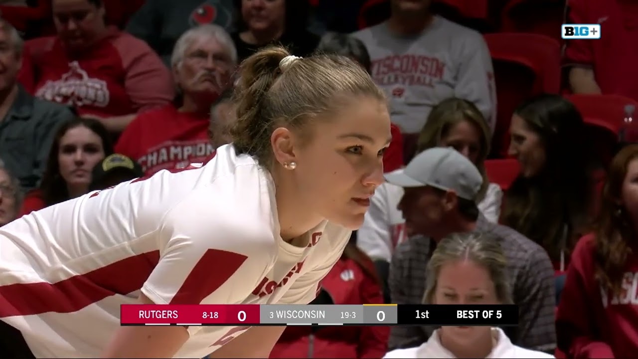 Rutgers vs Wisconsin Women Volleyball Now 11,2022 YouTube