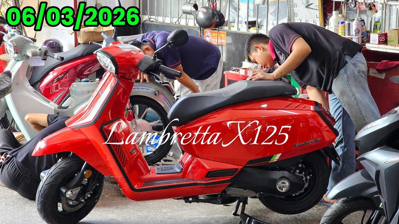 Lambretta X125: đánh giá thực tế bởi người dùng tại CH Mai Duyên. Khải Phạm #lambretta #125 #2026 