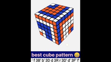 😨6by6 cube pattern #shorts #youtubeshorts #shortsfeed #cube