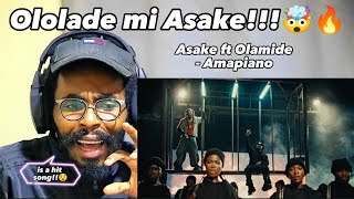 Asake & Olamide - Amapiano (Official Video) | REACTION