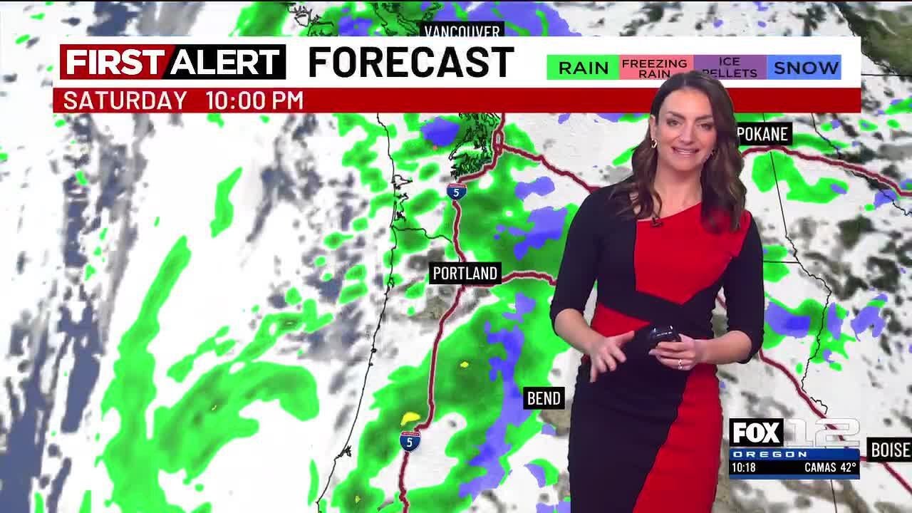 Saturday evening weather forecast (1/3) - YouTube
