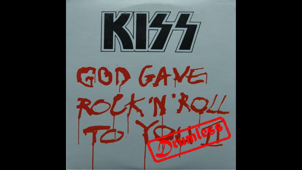 kiss god gave rock roll to you