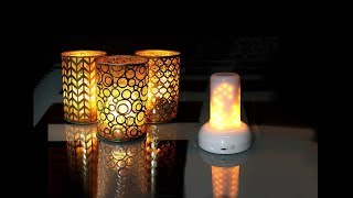 Flame Wave Candles For The Holidays
