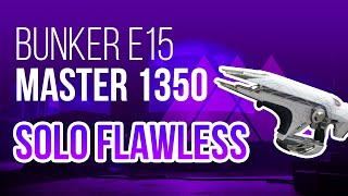 Destiny 2: Lost Sector - Bunker E15 (Master - Platinum Solo Flawless) - Voidwalker Warlock