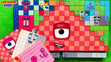 Looking for Numberblocks NEW 1k  Puzzle Tetris Shape | ASMR chirping of birds