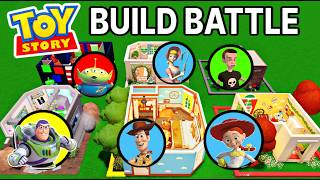 TOY STORY BEDROOM BUILD BATTLE CHALLENGE IN BLOXBURG ROBLOX!
