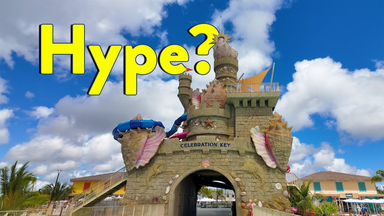 Touring Celebration Key:  Carnival's Newest Private Destination