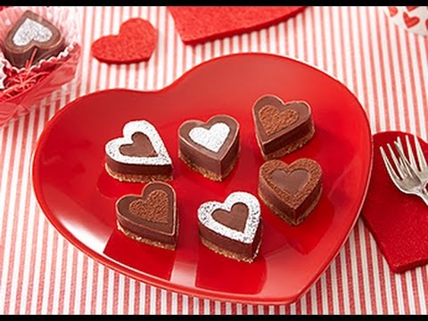 バレンタイン 手作りチョコレシピ 本命チョコ編２ 可愛いハートの生チョコケーキ Youtube