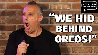 Joe Gatto is an Impractical Joker with his Son | Stand-Up On The Spot